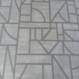 Hoom Rugs Grandy 5212 Krem Kaymaz Pamuk Taban Modern Halı