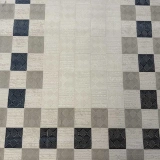 Hoom Rugs Gusto 1178A Mavi Krem Modern Halı