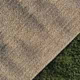 Hoom Rugs India 670 Bej Dokuma Jüt Kilim