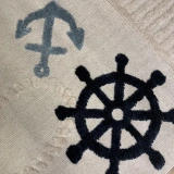 Hoom Rugs Kids Açık Renk Gemici Desenli Çocuk Halısı