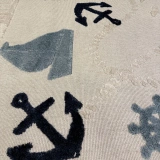 Hoom Rugs Kids Açık Renk Gemici Desenli Çocuk Halısı