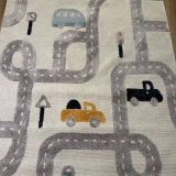 Hoom Rugs Kids Araba Desenli Çocuk Halısı