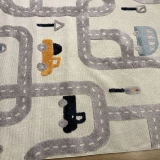 Hoom Rugs Kids Araba Desenli Çocuk Halısı