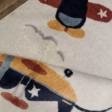 Hoom Rugs Kids Helikopter Desenli Çocuk Halısı