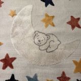 Hoom Rugs Kids Renkli Ayı Desenli Çocuk Halısı