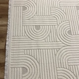 Hoom Rugs Level EN270 Krem Modern Halı