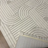 Hoom Rugs Level EN270 Krem Modern Halı