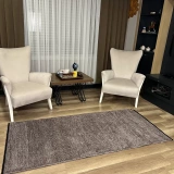 Hoom Rugs Liv 389 Gri Dekoratif Yıkanabilir Kilim