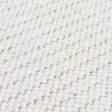 Hoom Rugs Loop Beyaz Spor Saçaklı İskandinav Halı