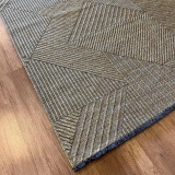 Hoom Rugs Mirel 7311 Yeşil Kaymaz Pamuklu Dekoratif Kilim