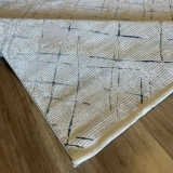 Hoom Rugs Motto 1004 Beyaz Mavi Modern Halı