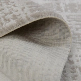 Hoom Rugs Norm 6207 Beyaz Modern Salon Halısı