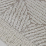 Hoom Rugs Norm 6211 Beyaz Modern Salon Halısı