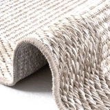 Hoom Rugs Nova 2003 Bej İnce Kaymaz Latex Tabanlı Sisal Halı