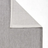 Hoom Rugs Nova 2004 Gri İnce Kaymaz Latex Tabanlı Sisal Halı