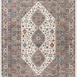 Hoom Rugs Otantik 2602 Renkli Vintage Desenli Salon Halısı