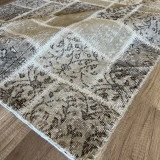 Hoom Rugs Patchwork Krem El Dokuma Kilim