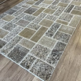 Hoom Rugs Patchwork Krem El Dokuma Kilim