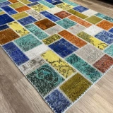 Hoom Rugs Patchwork Renkli 160x230 3,68 M2 El Dokuma Kilim