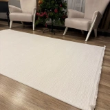 Hoom Rugs Plain 3011C Krem Modern Halı