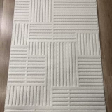 Hoom Rugs Prag 9206 Krem Modern Makina Halısı