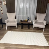 Hoom Rugs Prag 9213 Krem Modern Makina Halısı