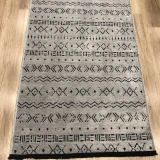 Hoom Rugs Prestij Eko 335 Açık Gri Dekoratif Yıkanabilir Kilim