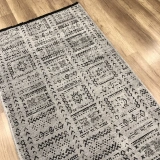 Hoom Rugs Prestij Eko 336 Açık Gri Dekoratif Yıkanabilir Kilim