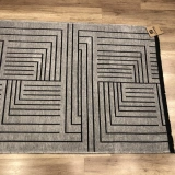 Hoom Rugs Prestij Eko 339 Açık Gri Dekoratif Yıkanabilir Kilim