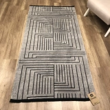 Hoom Rugs Prestij Eko 339 Açık Gri Dekoratif Yıkanabilir Kilim