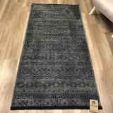 Hoom Rugs Prestij Eko 343 Antrasit Dekoratif Yıkanabilir Kilim