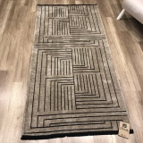 Hoom Rugs Prestij Eko 355 Bej Dekoratif Yıkanabilir Kilim