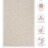 Hoom Rugs Siena 3702 Bej Sade Modern Sisal Halı