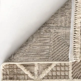 Hoom Rugs Step 2201 Krem İskandinav Halı