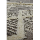 Hoom Rugs Step 2206 Gri İskandinav Halı