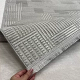 Hoom Rugs Thema 9414 Gri Modern Halı