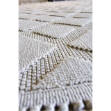 Hoom Rugs Togo 7507 Beyaz İskandinav Halı