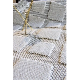 Hoom Rugs Togo 7507 Beyaz İskandinav Halı