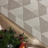 Hoom Rugs Vega S5505A Vizon Bej Hav Toz Vermez Hasır Dokuma Modern Makina Halısı