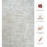 Hoom Rugs Vizyon 3503 Bej Modern Akrilik Halı