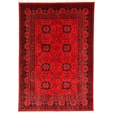 Hoom Rugs Wool Bambos Plus 901 Kırmızı Klasik Salon Halısı