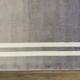 Hoom Rugs York 204 Gri Krem Çerçeveli Modern Salon Halısı