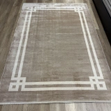 Hoom Rugs York 204 Krem Bej Çerçeveli Modern Salon Halısı
