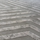 İpek Halı Gaspara 14876 A.Gri - Krem Modern Salon Halısı