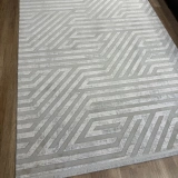 İpek Halı Gaspara 14876 A.Gri - Krem Modern Salon Halısı