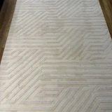 İpek Halı Gaspara 14973 Krem Modern Salon Halısı