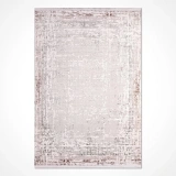 İpek Mekik Halı Filiya 11256 Krem Modern Salon Halısı