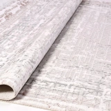 İpek Mekik Halı Filiya 11256 Krem Modern Salon Halısı