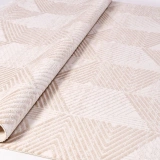 İpek Mekik Halı Filiya 11302 Krem Modern Salon Halısı