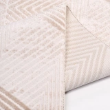 İpek Mekik Halı Filiya 11302 Krem Modern Salon Halısı